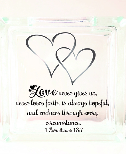 Wedding Unity Sand Ceremony Set Blended Family Love Is Patient Kind-Tpuwus281