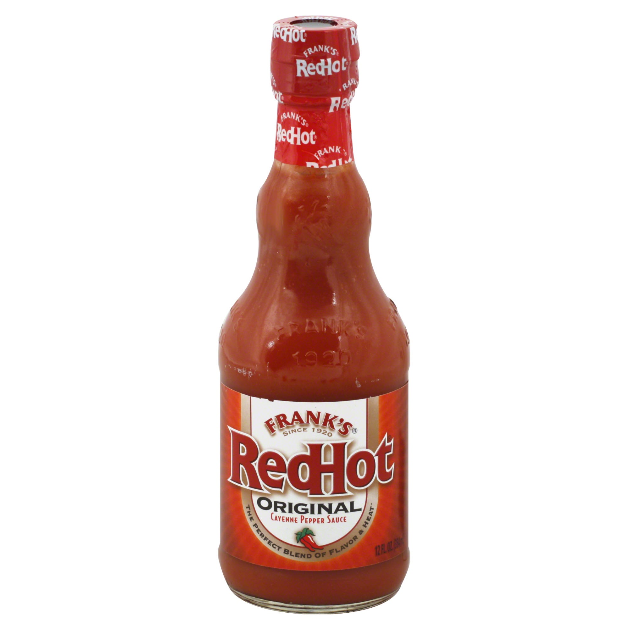 Franks Cayenne Pepper Sauce, Original - 12 fl oz