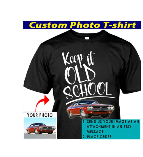 Classic Car, Personalized Vintage Car T-Shirt, Muscle Mustang Best Gifts, Cool V8 Engine | Ca101
