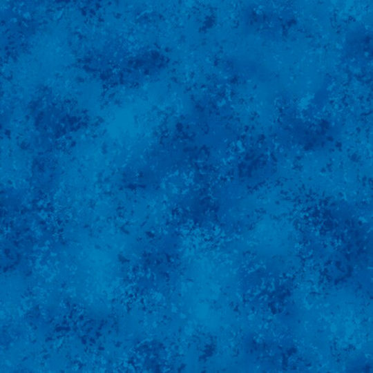 Cyan Blue Rapture Blender Cotton Fabric, Qt Fabrics, 100% #27935-Qw, Blue Fabric