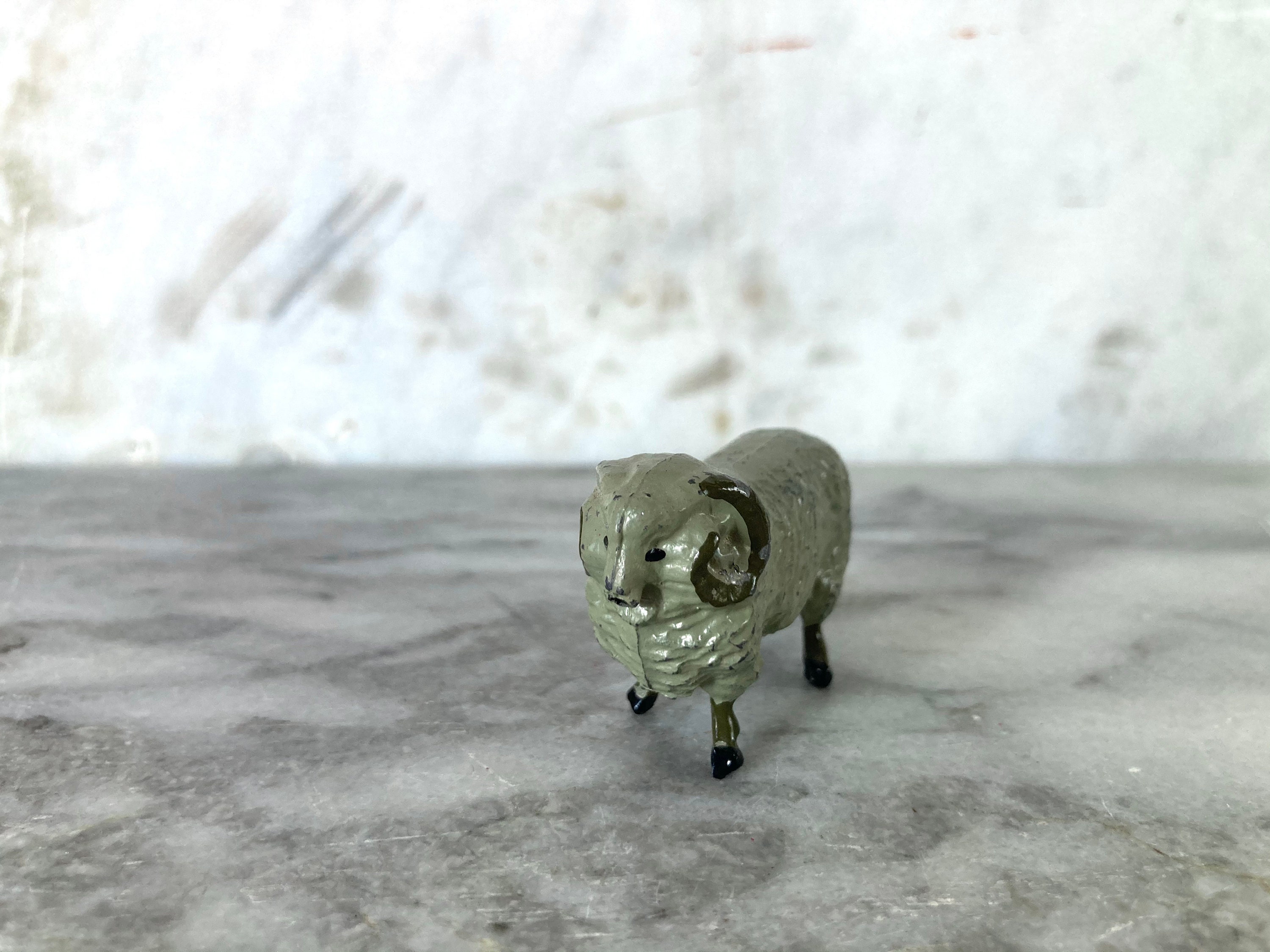 Vintage Tiny Metal Ram