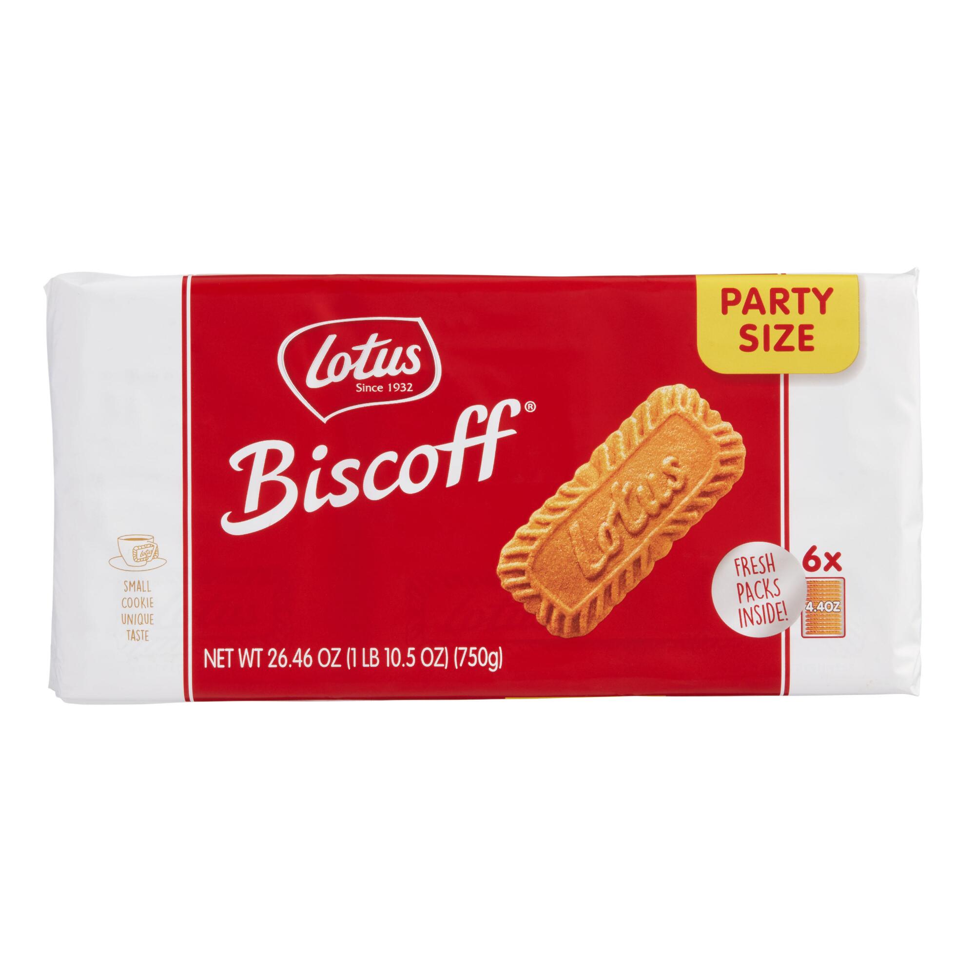 Biscoff Cookies Party Size 6 Pack by World Market