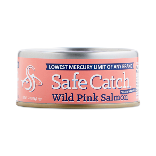 2-Pack Safe Catch Canned Wild Pink Salmon 5 oz can