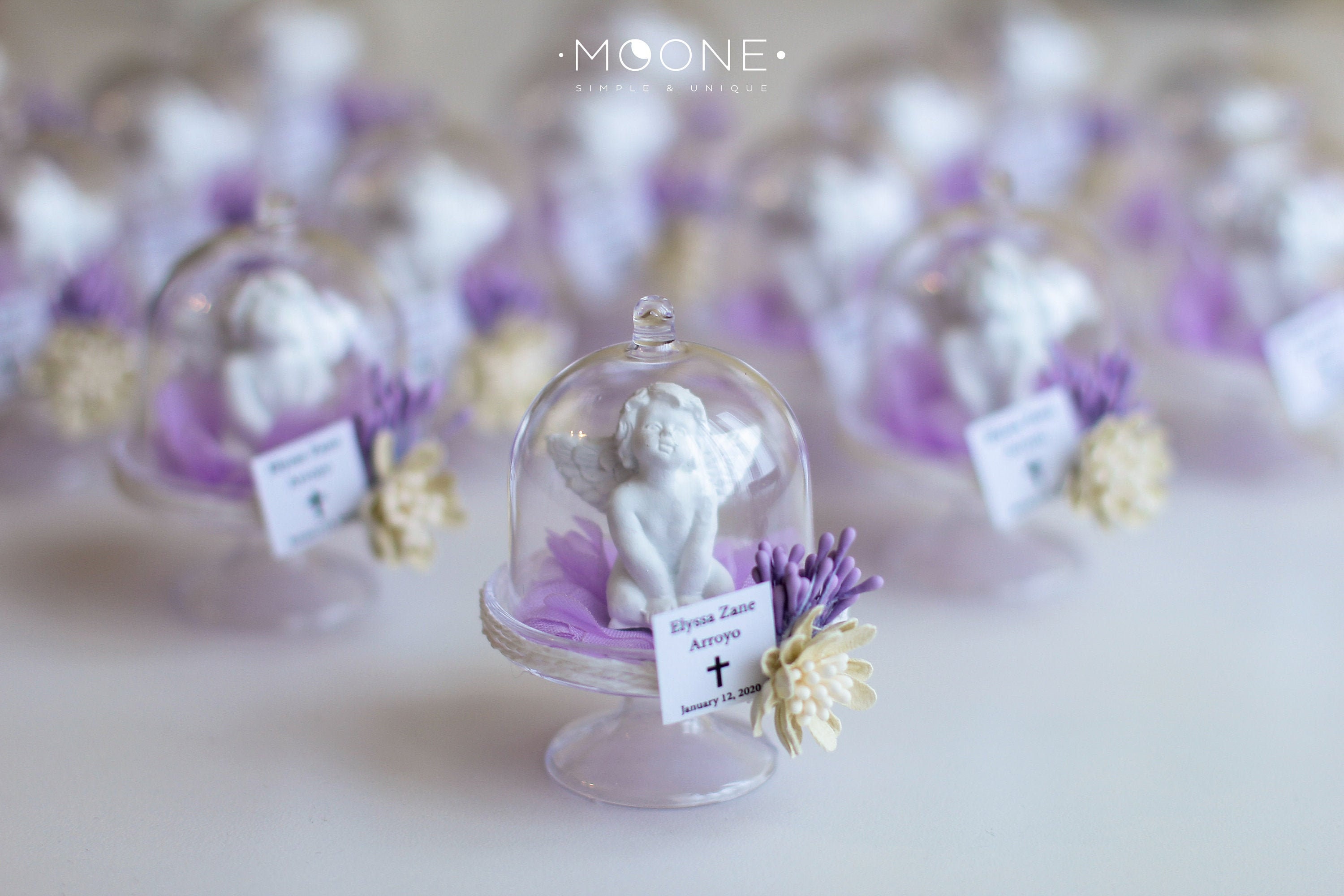 10Pcs Baptism Favors, Christening Favors, Favors For Boys, Girl, Angel Wedding Guest, Party
