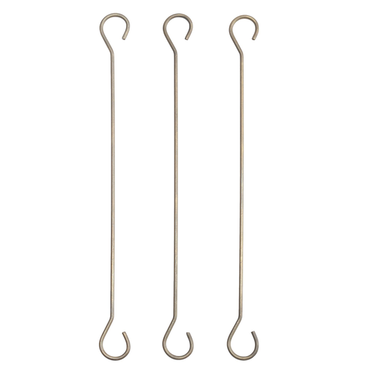 3 Pack Large Metal Lantern Hooks Set Of 2 by World Market