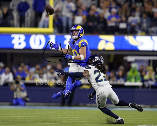 Cooper Kupp Signed Photo 8x10 Rp Autographed Picture Los Angeles La Rams