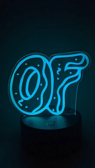 Odd Future Donut Led Lamp