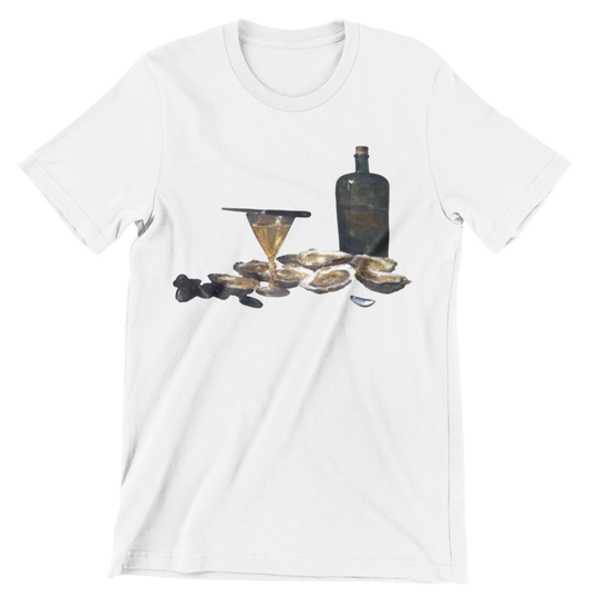 still Life With Oysters T-Shirt, Art Shirt