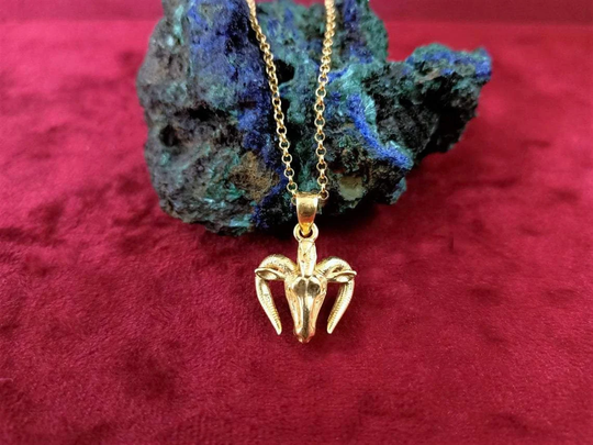 Amun Re | Ra Ram Head Necklace