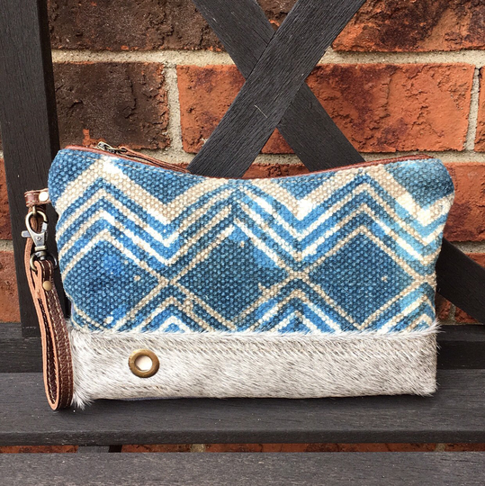 Myra Bag Armanda Wristlet Pouch Zip Clutch
