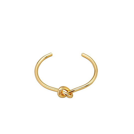 18K Gold Plated Adjustable Bracelet, Anniversary Gift For Her