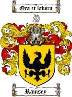 Ramsey Family Crest / Coat of Arms JPG or PDF Image Download