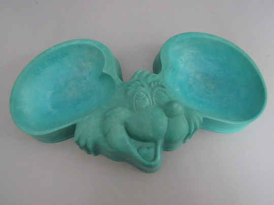 Vintage Kit "N Kaboodle Cat Dish Bowl Free Shipping