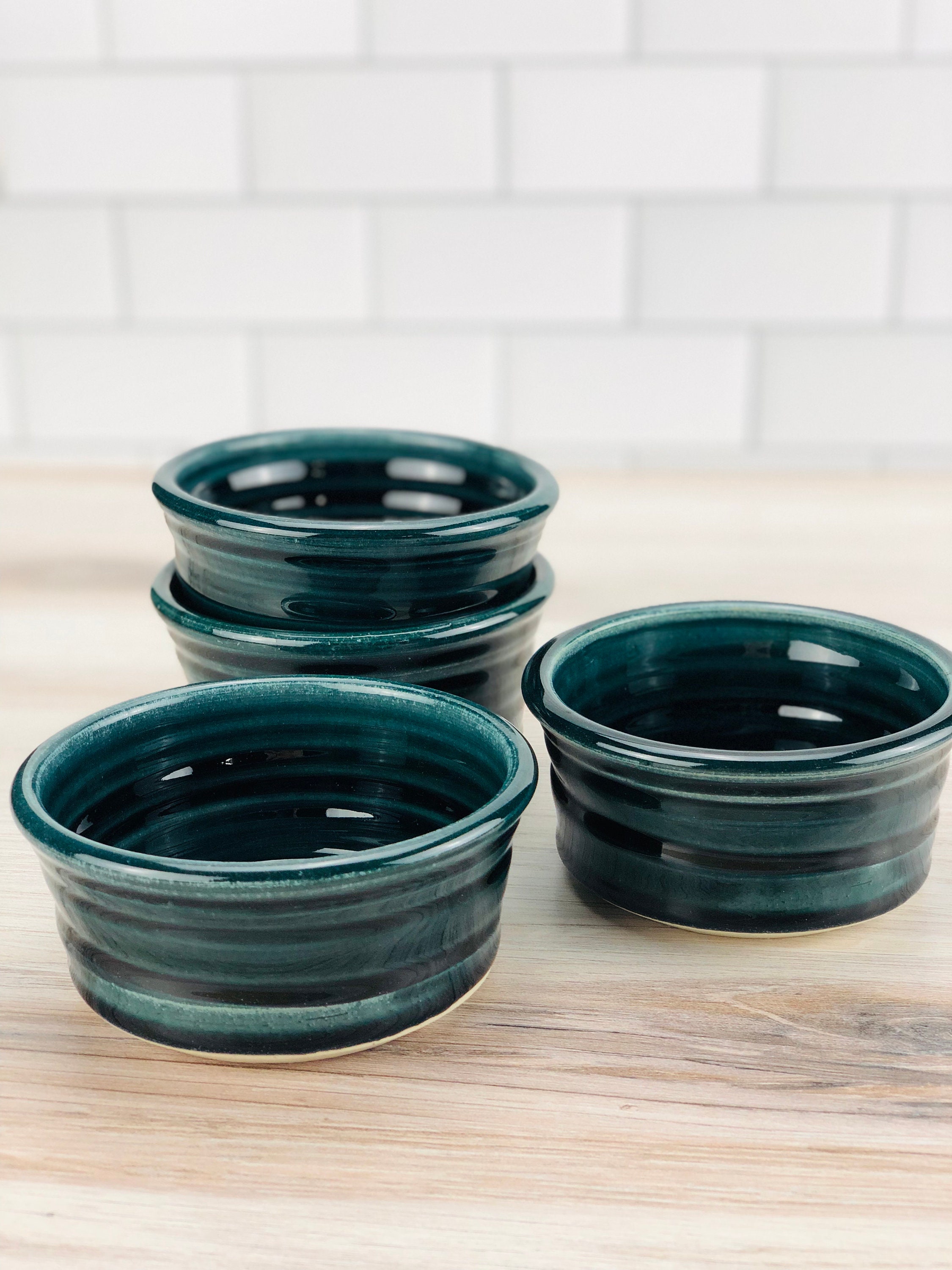 Ramekin Set Of 4 | Blue Glaze