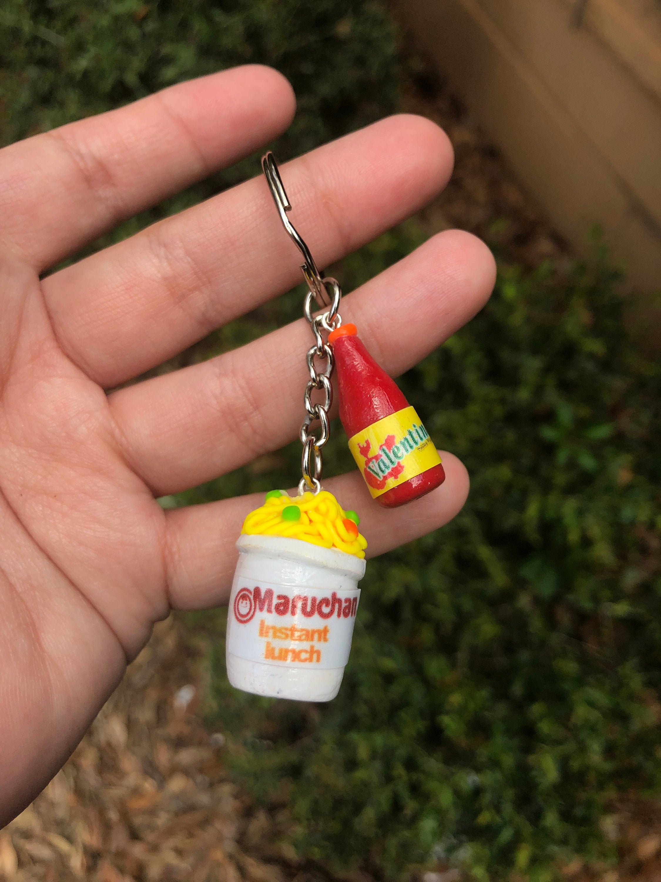 Mexican Keychain - Sop Maruchan Ramen Soup Llavero Mexicano