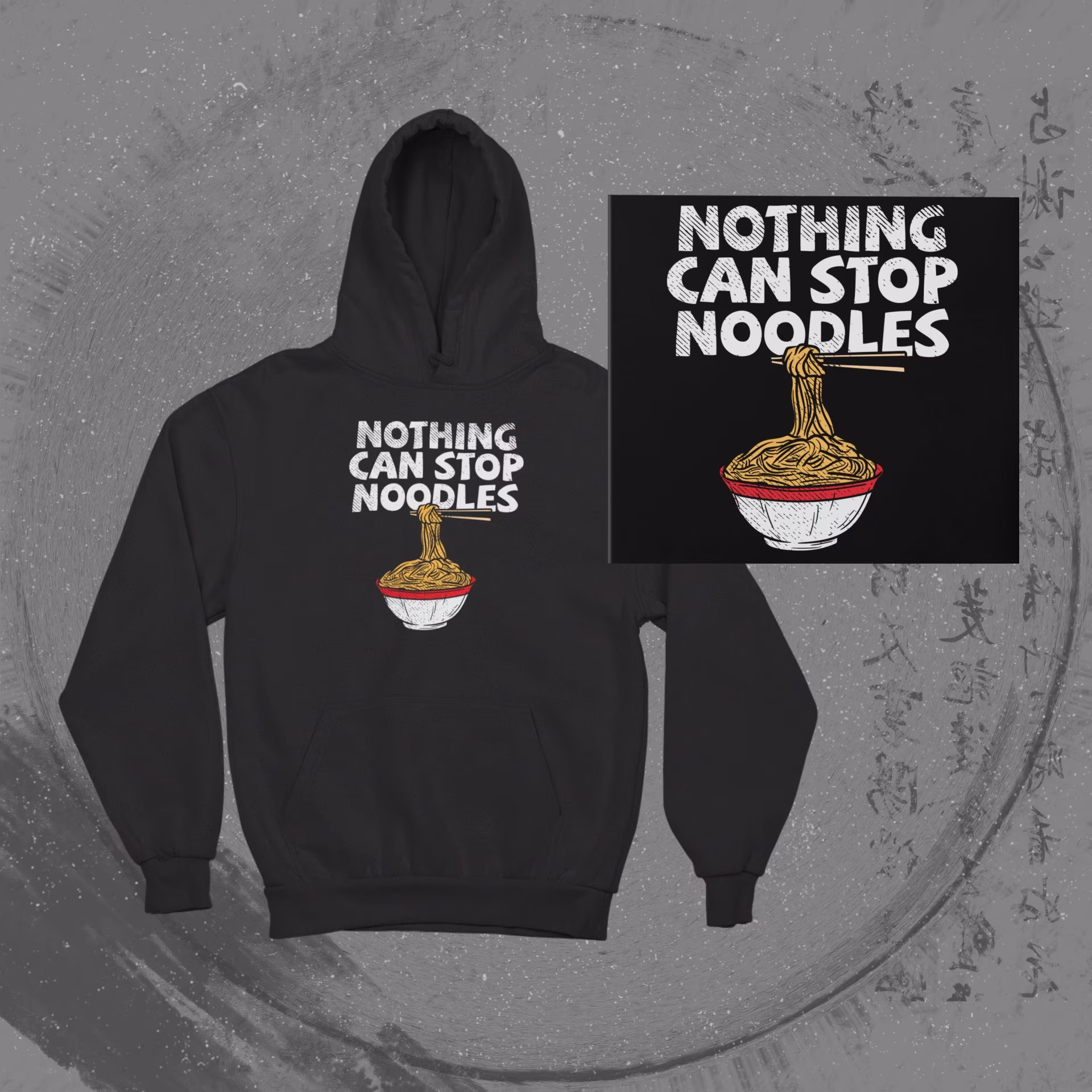 Ramen Hoodie, Lover Gift, Noodle Hoodie - Nothing Can Stop Noodles | Unisex
