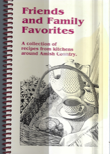 Sugarcreek Ohio Vintage 1997 Ethnic Amish Friends & Family Favorites Cookbook By Lisa Immel Community Collectible Recipes Local Cook Book