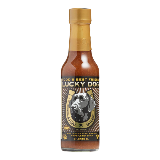 Lucky Dog Mustard Chipotle Hot Sauce by World Market