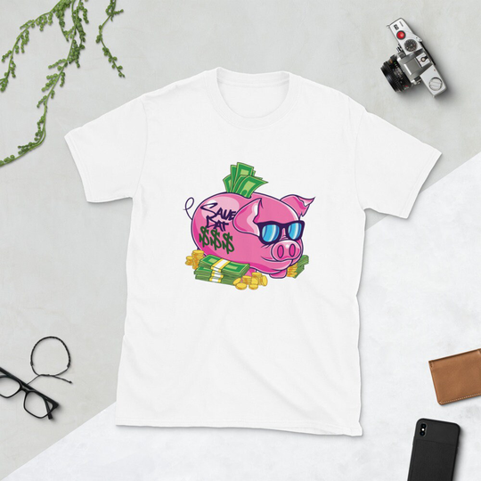 Save Dat Money Shirt, Hustle Cash Piggy Bank, Money, Entrepreneur Shirt