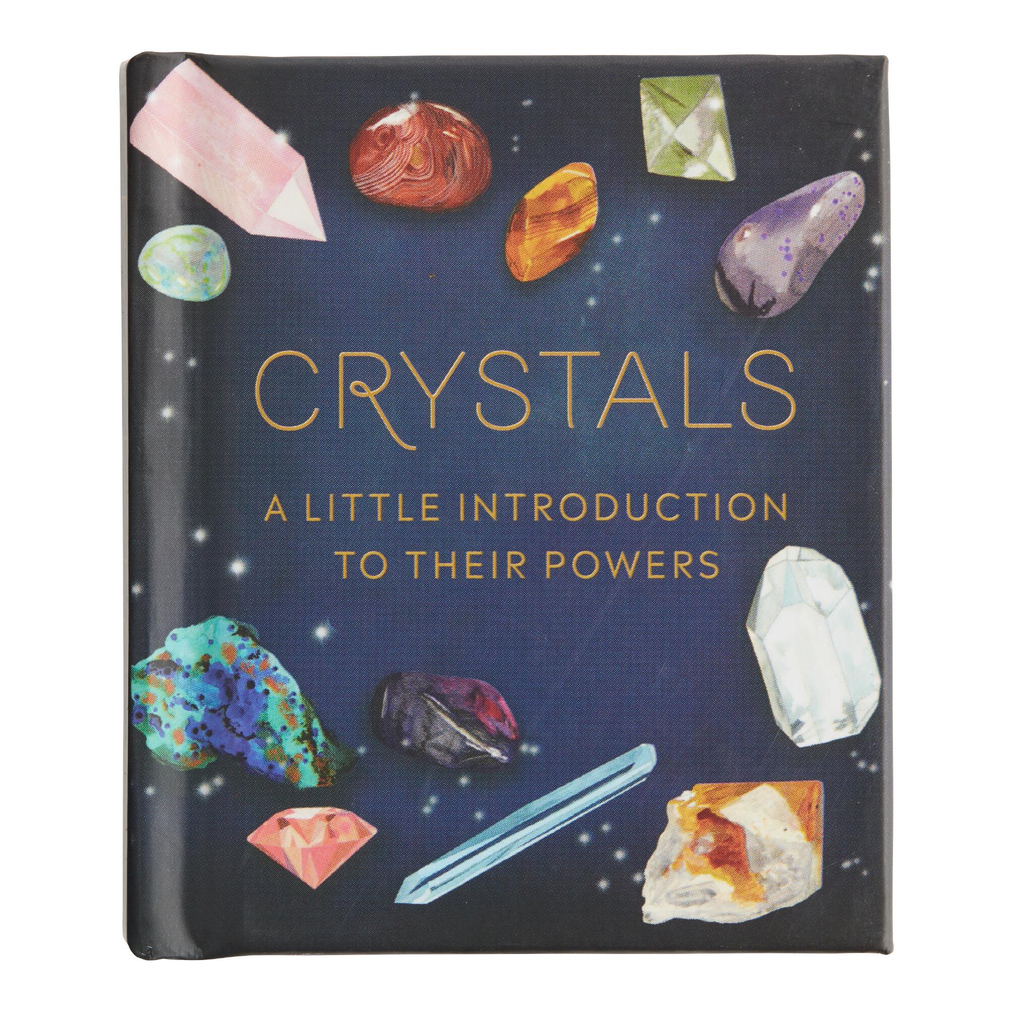 Crystals Mini Book: Blue/Multi - Stone by World Market
