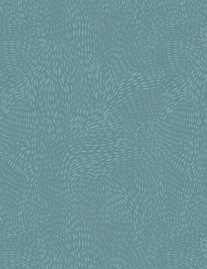 Dash Flow 1300 Aruba Dear Stella, Quilt Fabric, Cotton Blender Teal Blender, Quilting, Fabric By The Yard