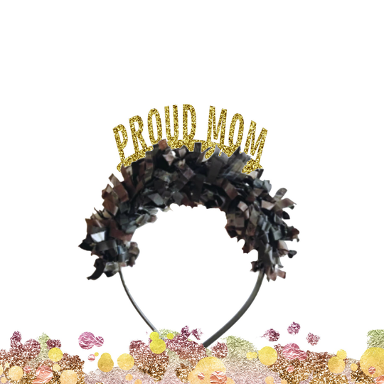 Proud Mom Graduation Headband, Class Of 2022 Decorations, Party