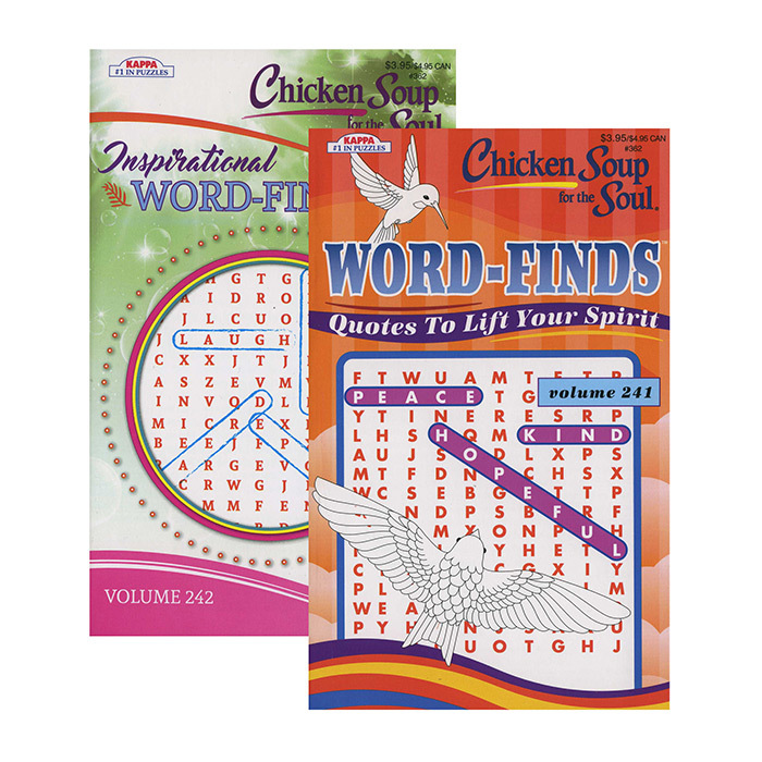 Kappa Chicken Soup For the Soul Word Finds Puzzle Book - Dig(24x$1.05)