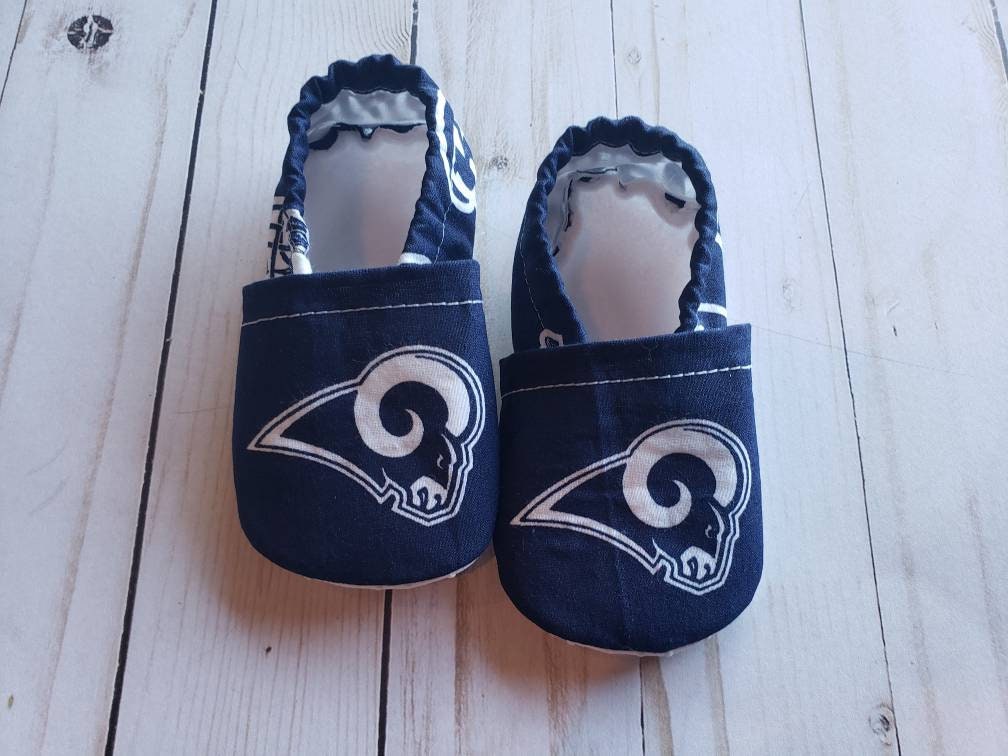 La Rams Cloth Baby Booties
