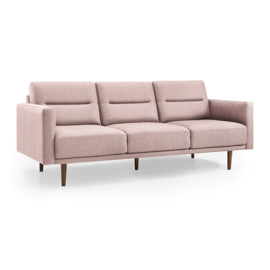 Clihome Lounge sofa Modern Pink Polyester/Blend Sofa | VO-SA018