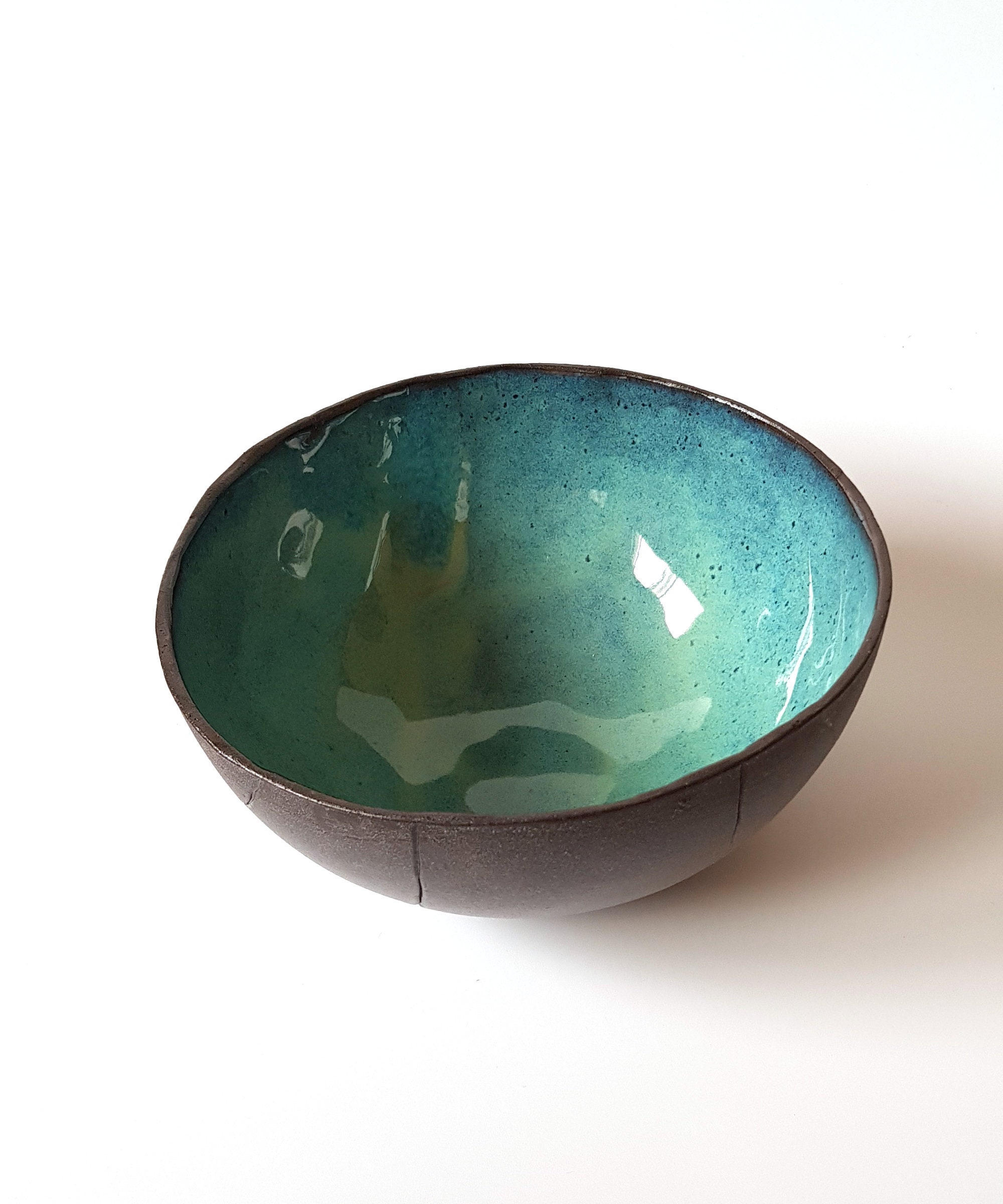 Blue Pottery Ramen Bowl