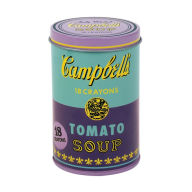 Andy Warhol Purple Soup Can Crayons Mudpuppy Author