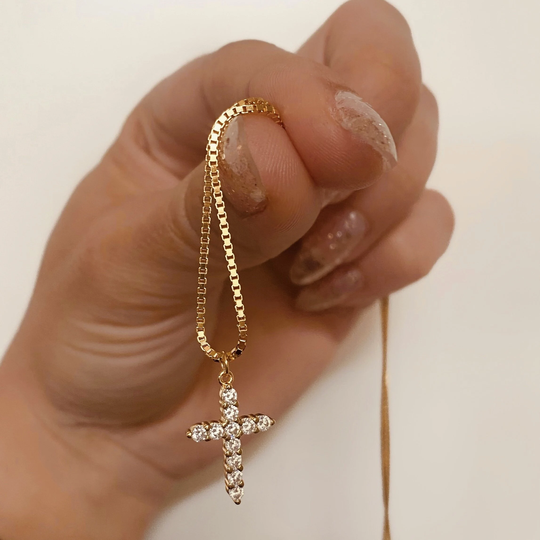 Faith Gold Cross Necklace