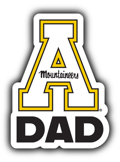 Appalachian State 4-Inch Proud Dad Die Cut Decal