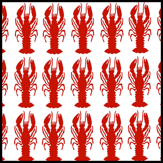 Crawfish Crayfish Decals - Lobster Decorate Cups Wine Glasses Laptops Walls Envelopes Party Supplies & Decor Seafood Decal