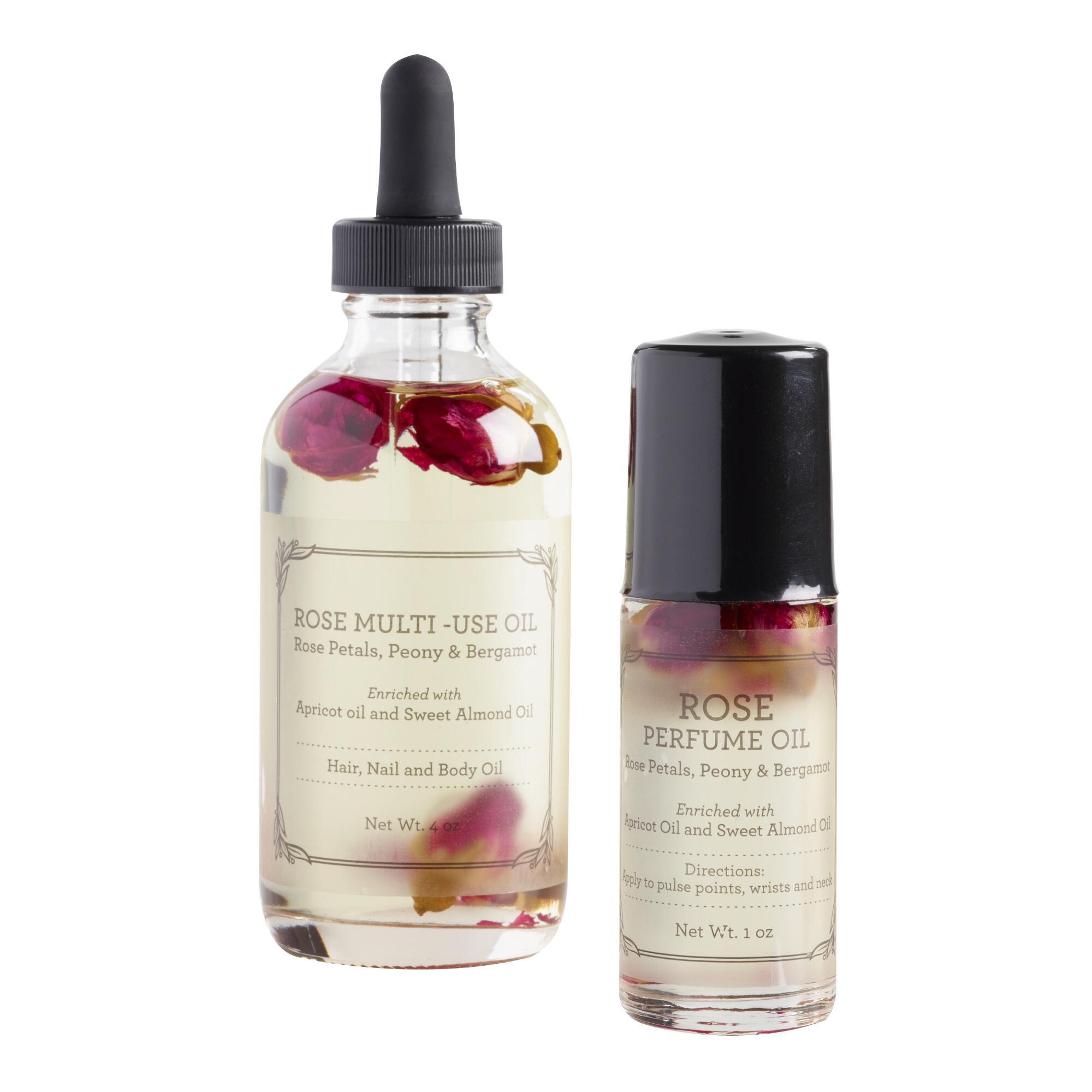 Rose Perfume Oil Collection by World Market