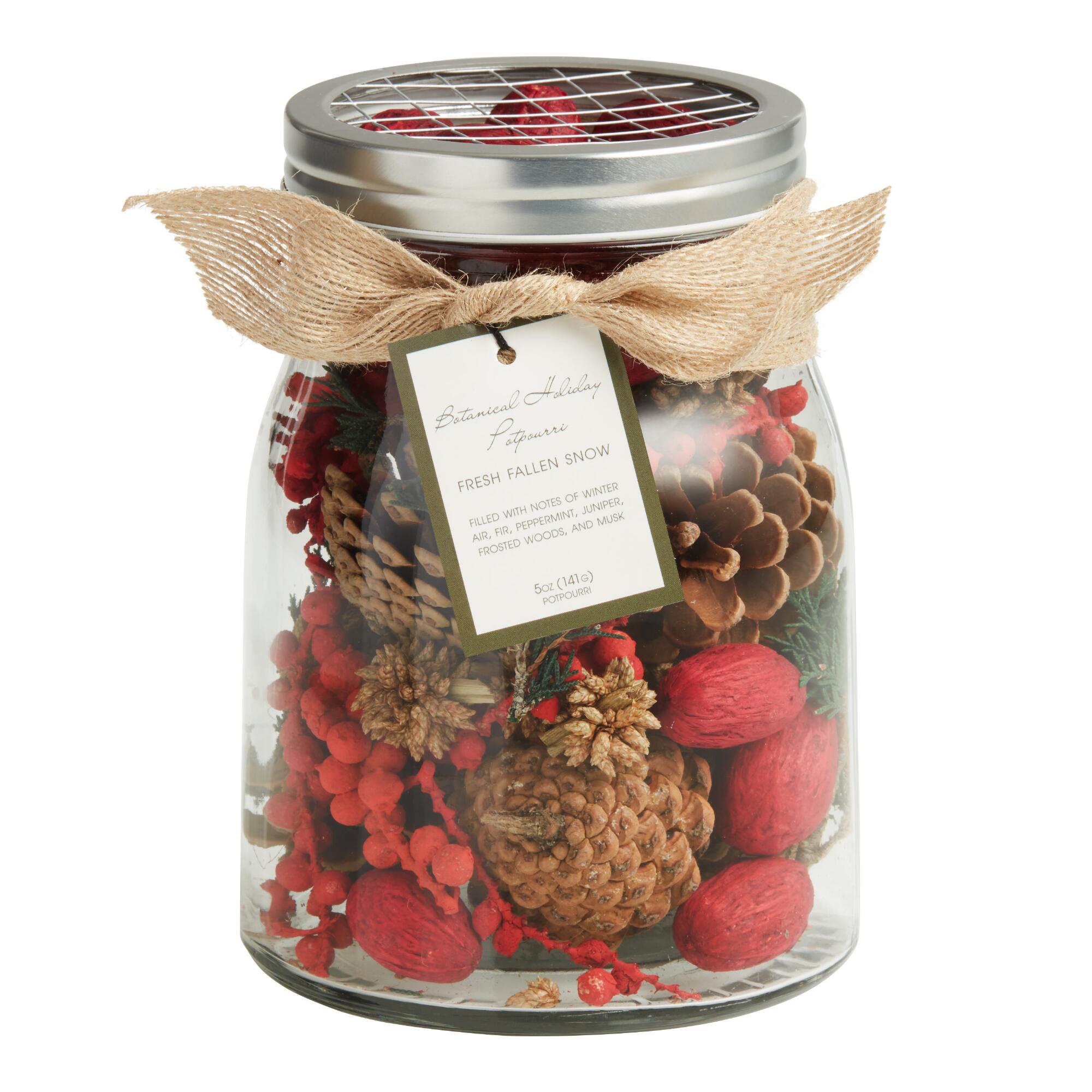 Fallen Snow Potpourri Jar: Multi by World Market
