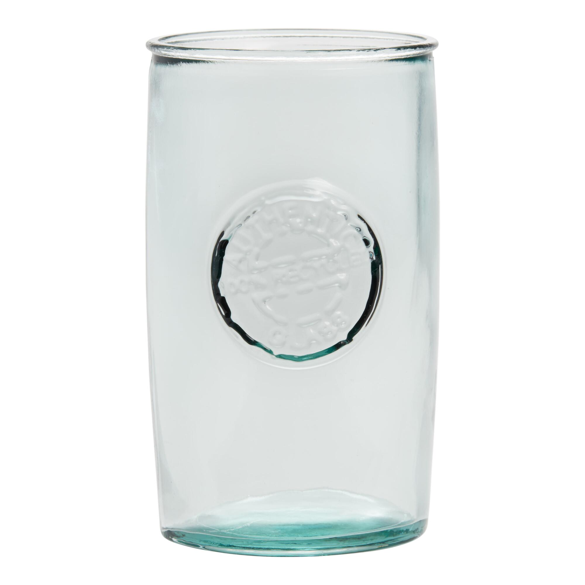 Tall Recycled Spanish Glasses 4 Pack by World Market