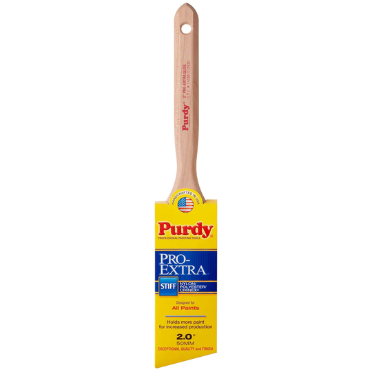 Purdy Pro-Extra Glide Pro-Extra Angle Nylon- Polyester Blend Paint Brush | 144152720