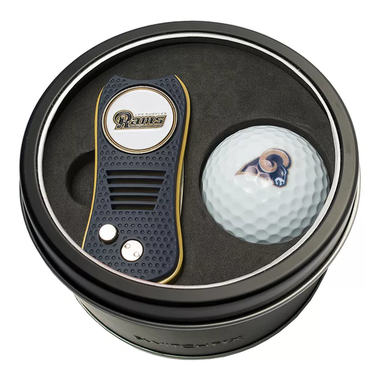 Team Golf Los Angeles Rams Switchfix Divot Tool & Golf Ball Set, Multicolor