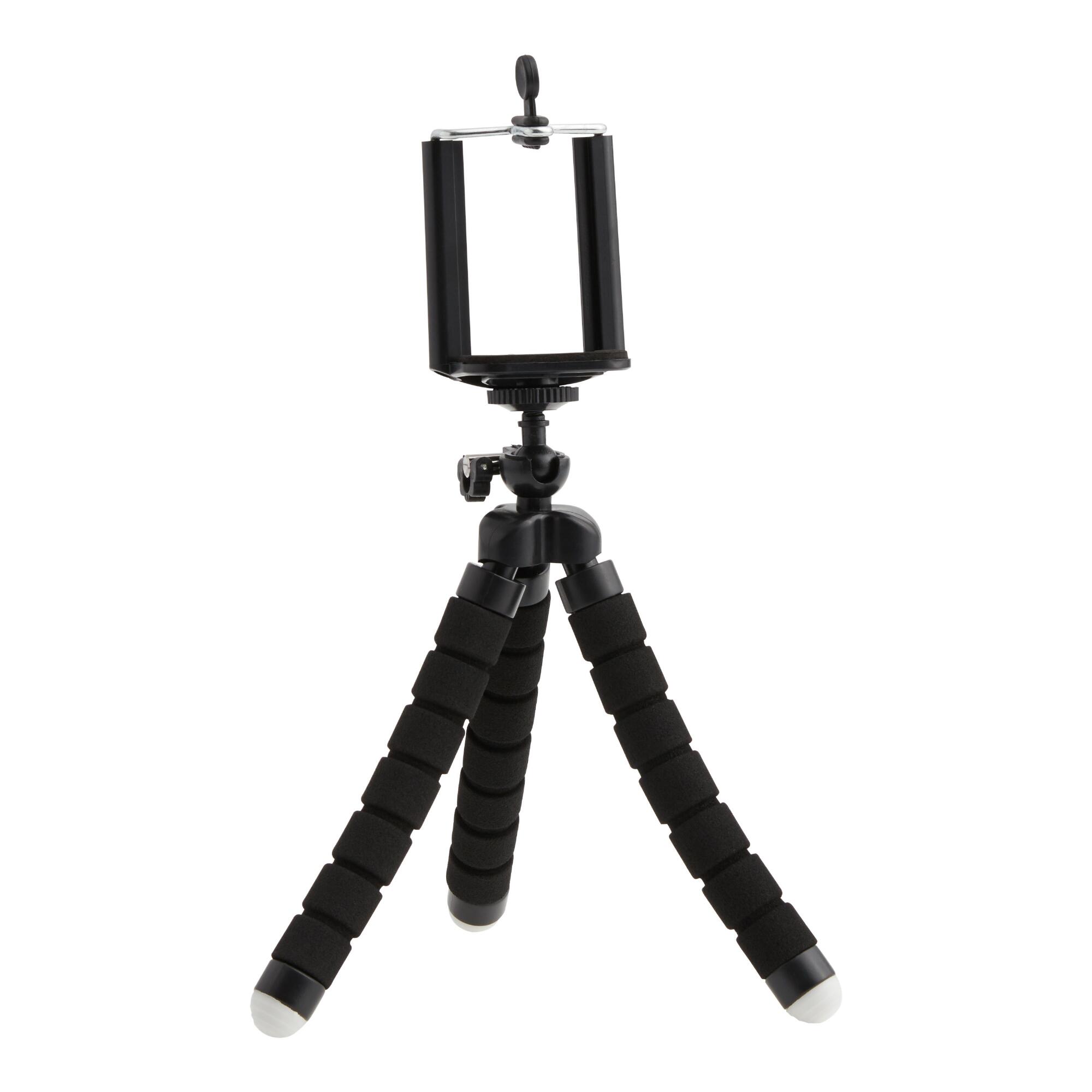 Kikkerland Smartphone Tripod Stand: Black - Metal by World Market