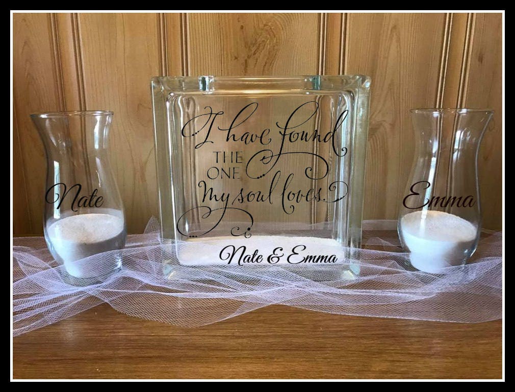 Unity Sand Ceremony Set, Blended Family Ceremony, Wedding Ceremony, Set, Personalized Unity, Blocks