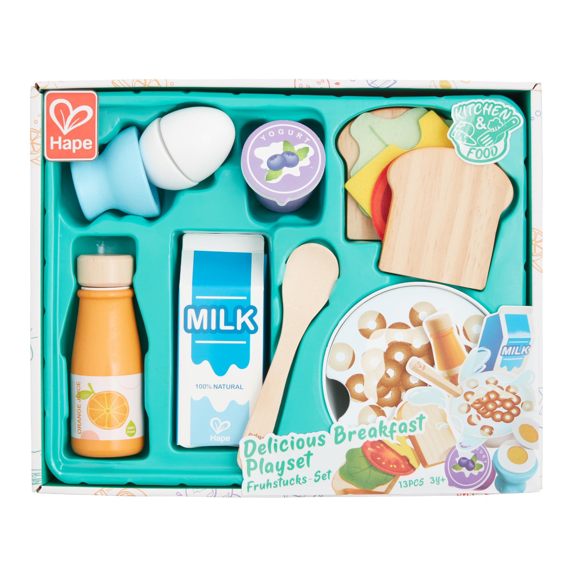 Hape Delicious Breakfast Play Set: Green - Polyester by World Market