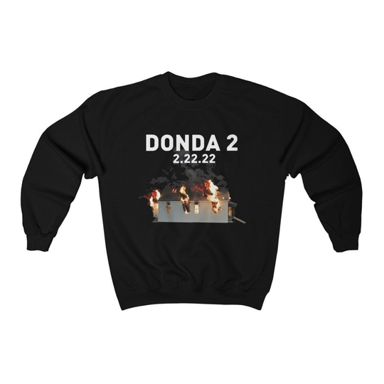 Kanye West Donda 2 Heavy Blend Crewneck Sweatshirt