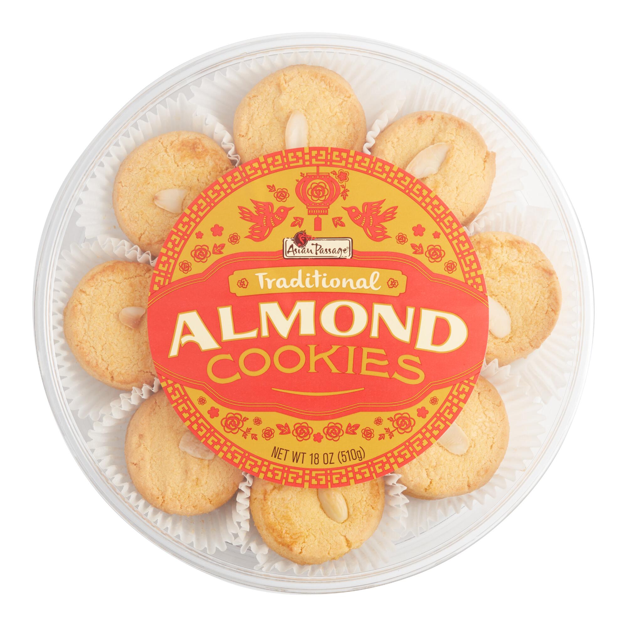 Asian Passage Traditional Almond Cookies Tub by World Market