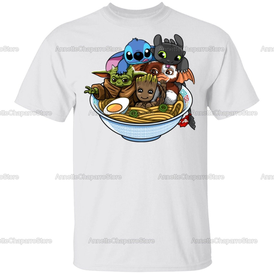 Ramen Stitch T Shirt, Official Sleepshirt Hoodie, Gift, Lover, Funny Stitch, Mom, Mother Gift Tjj202105A39
