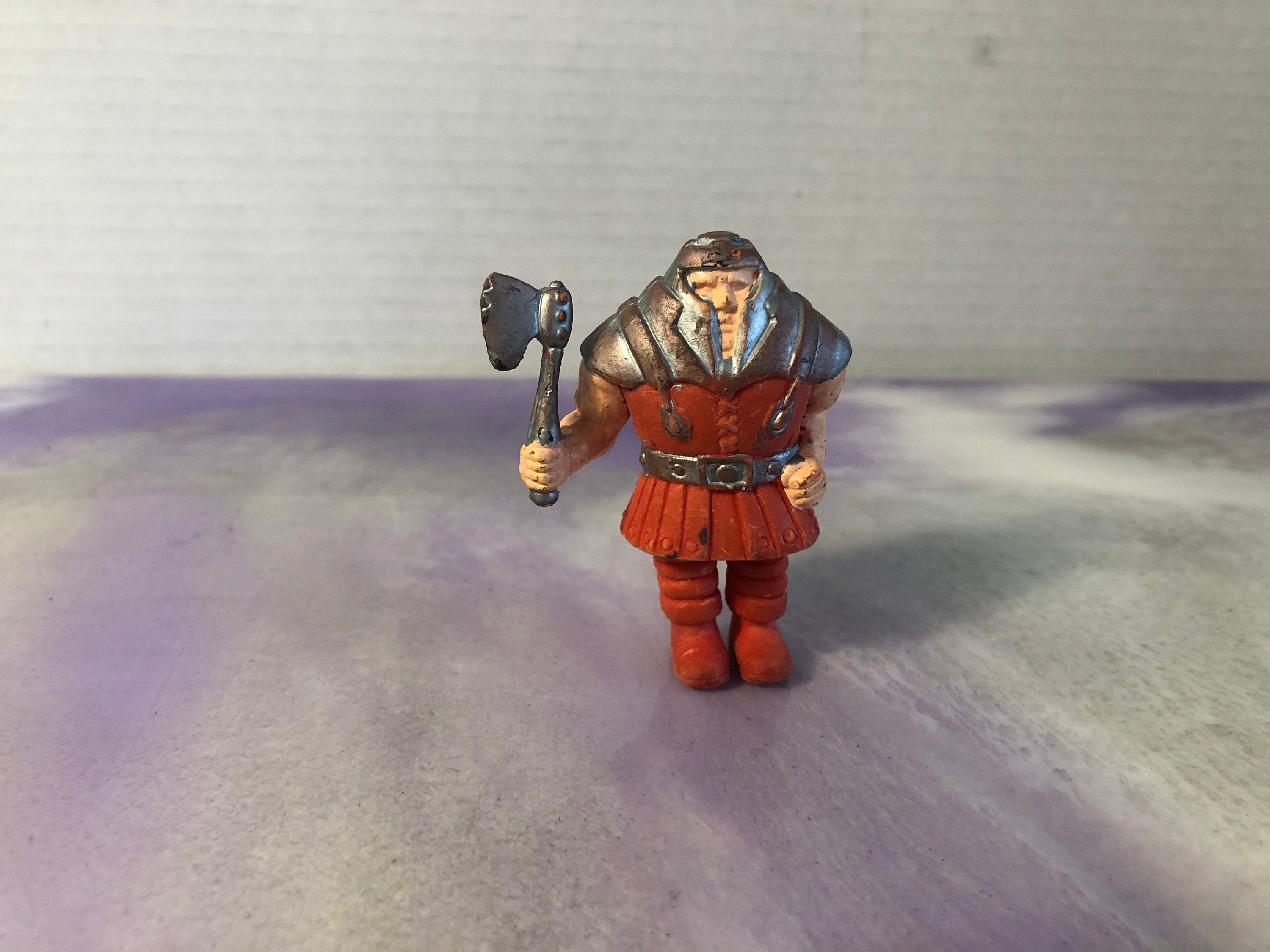 Vintage Motu He-Man - 1980's Ram-Man Eraser Figure Rare Masters Of The Universe Nostalgia