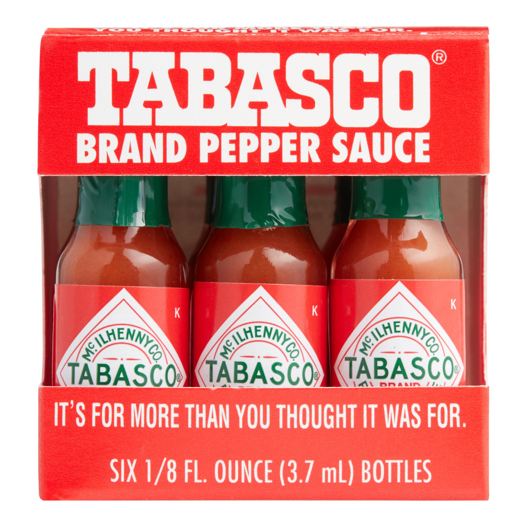 Mini Tabasco Pepper Sauce 6 Pack by World Market