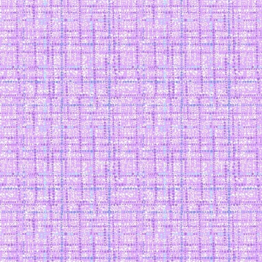 Coco ~ Lavender Textured Grid Blender Cotton Fabric, Michael Miller 100% Purple Lavender Fabric
