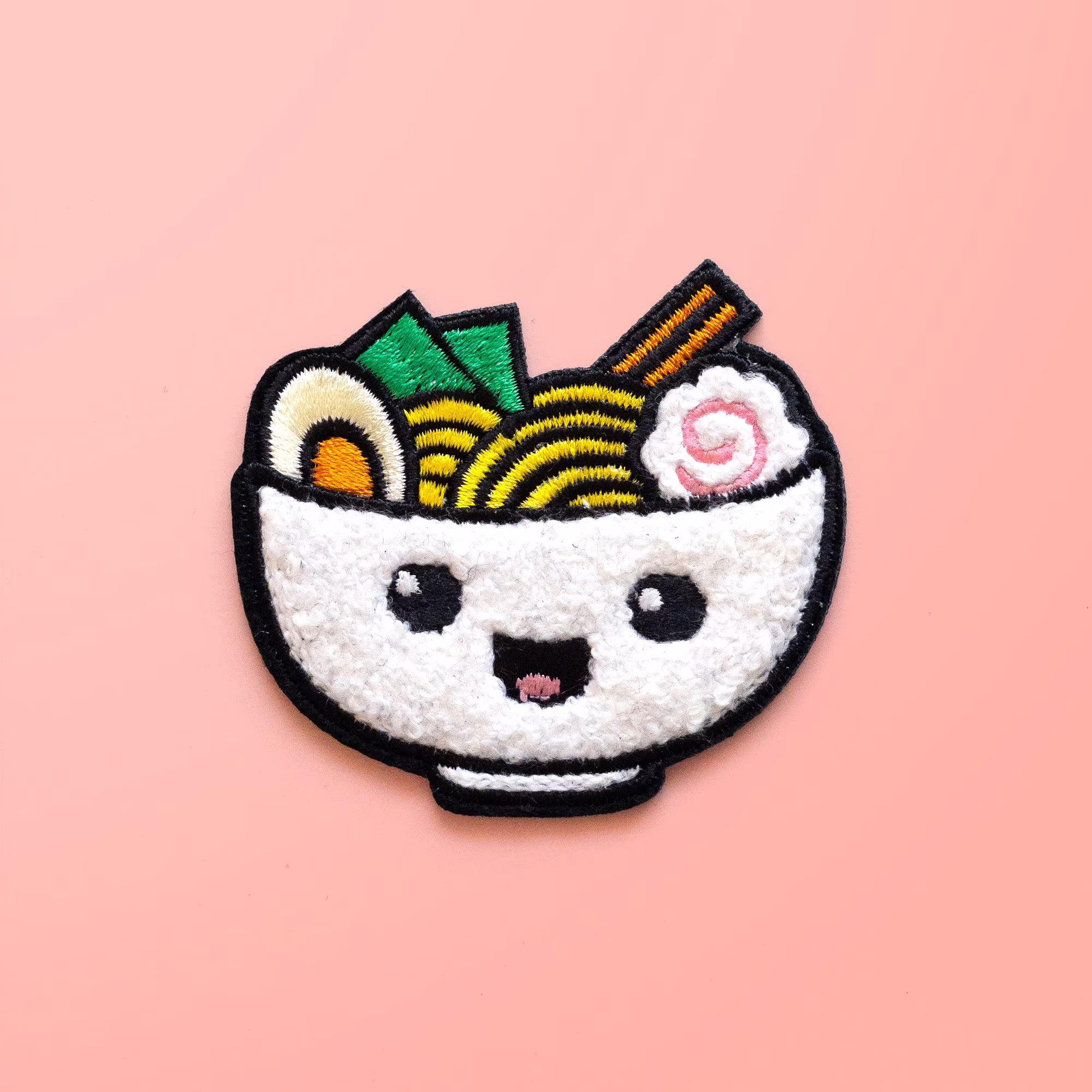 Ramen - Iron On Patches Chenille Cute Food Foodie