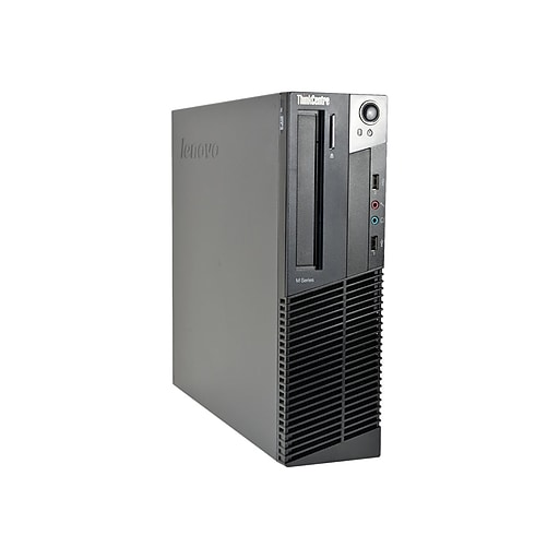 Lenovo ThinkCentre M78 ST3-20747 Refurbished Desktop Computer, AMD A4, 8GB RAM, 128GB SSD